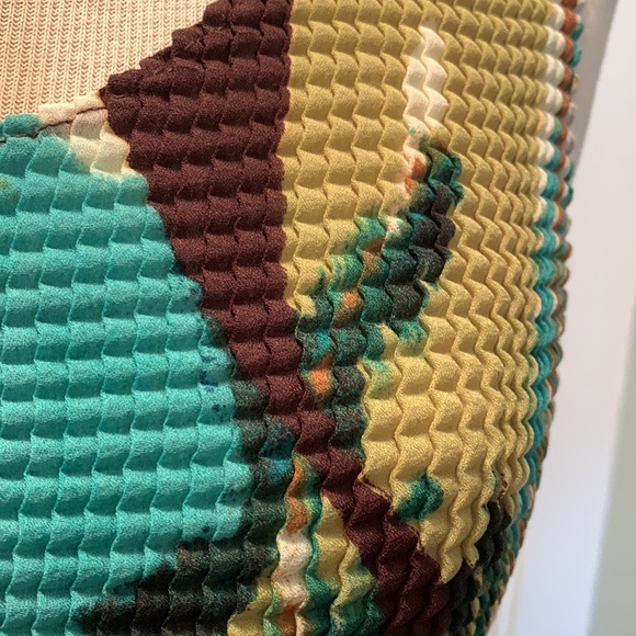 Sere Nade Abstract Print 2 Piece Top Set- Tank & Topper Cardigan Large - Picture 10 of 12